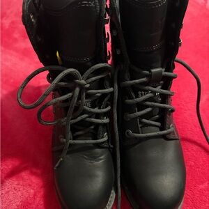 Caterpillar Black Women's Combat Boots